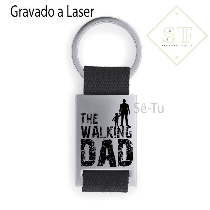 Llavero de papá andante